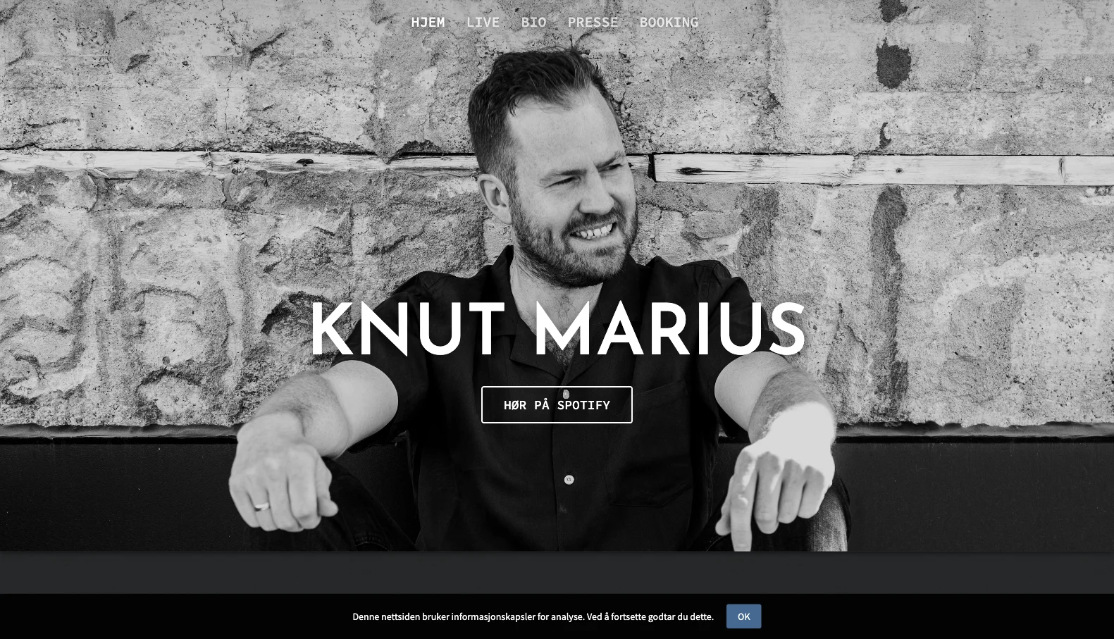 Knut Marius Djupvik nettside