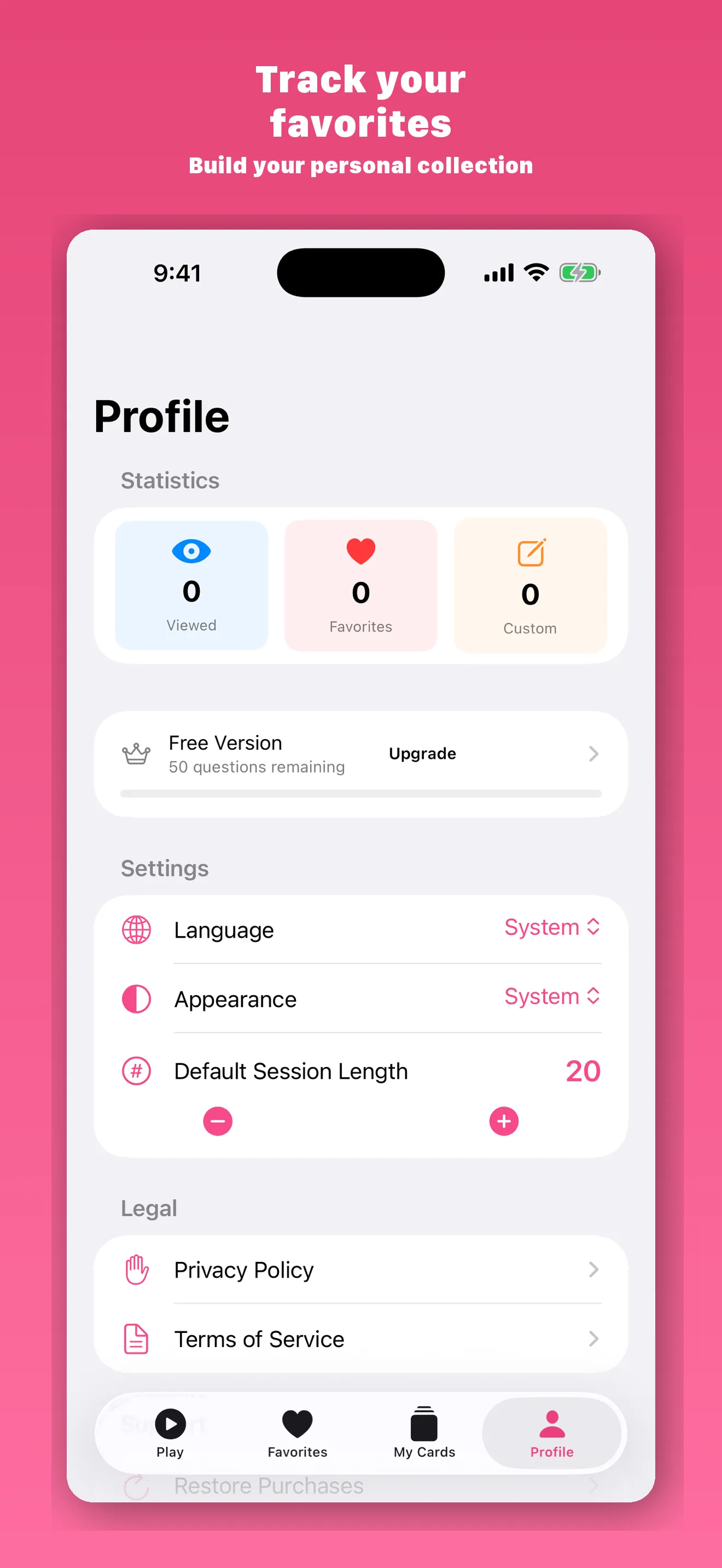 Kindling Cards — profil