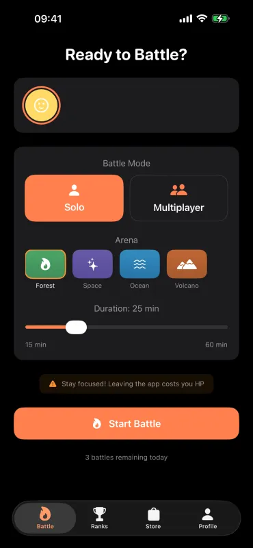 Focus Battles — hjem